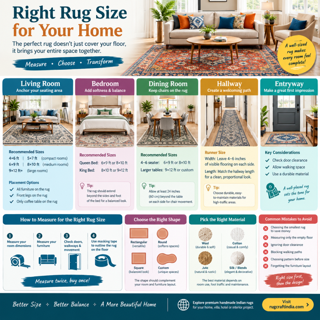 Right Rug Size for Your Home
