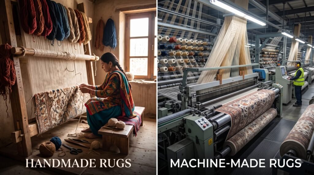 Handmade Rug vs. Machine-Made Rug